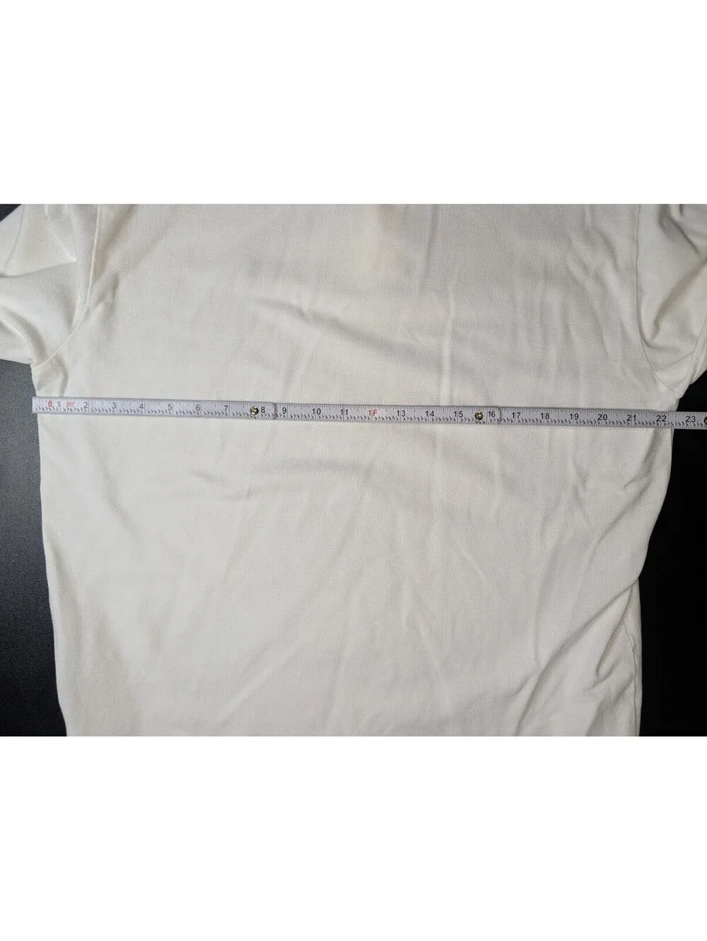 Polo Ralph Lauren Long Sleeve Polo White Large RL 15